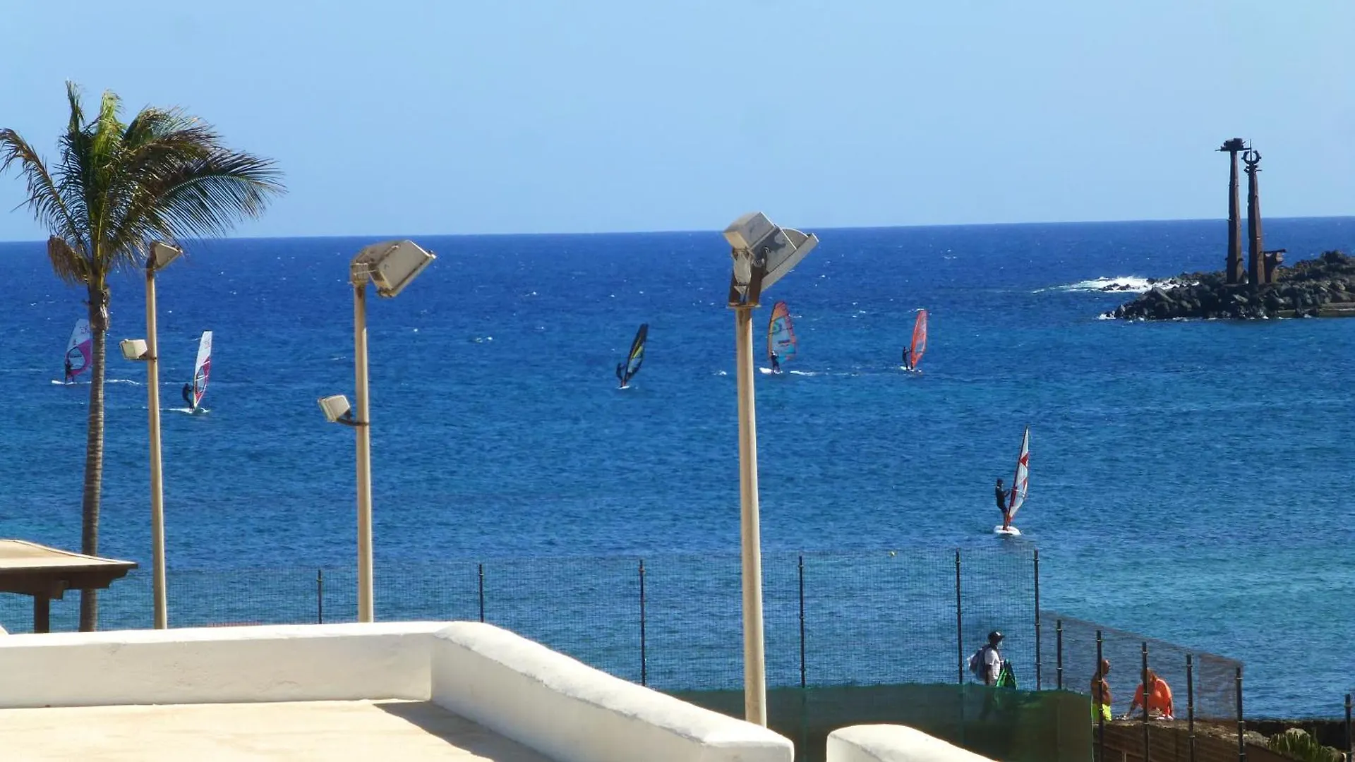 Lanzarote Beachfront Apartment On Las Cucharas Beach With A Sea View Costa Teguise 0*,  Spain