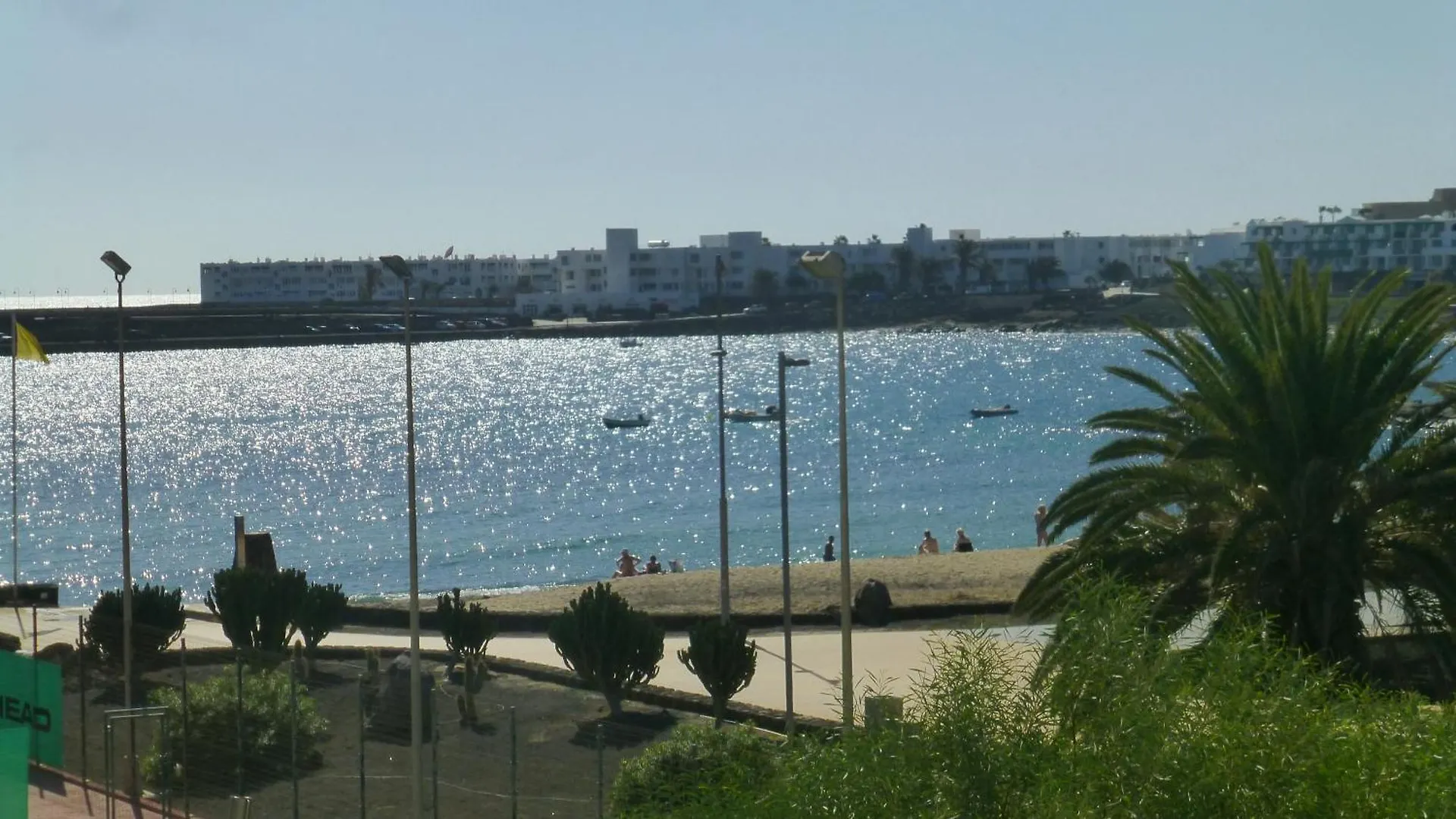 Lanzarote Beachfront Apartment On Las Cucharas Beach With A Sea View Costa Teguise