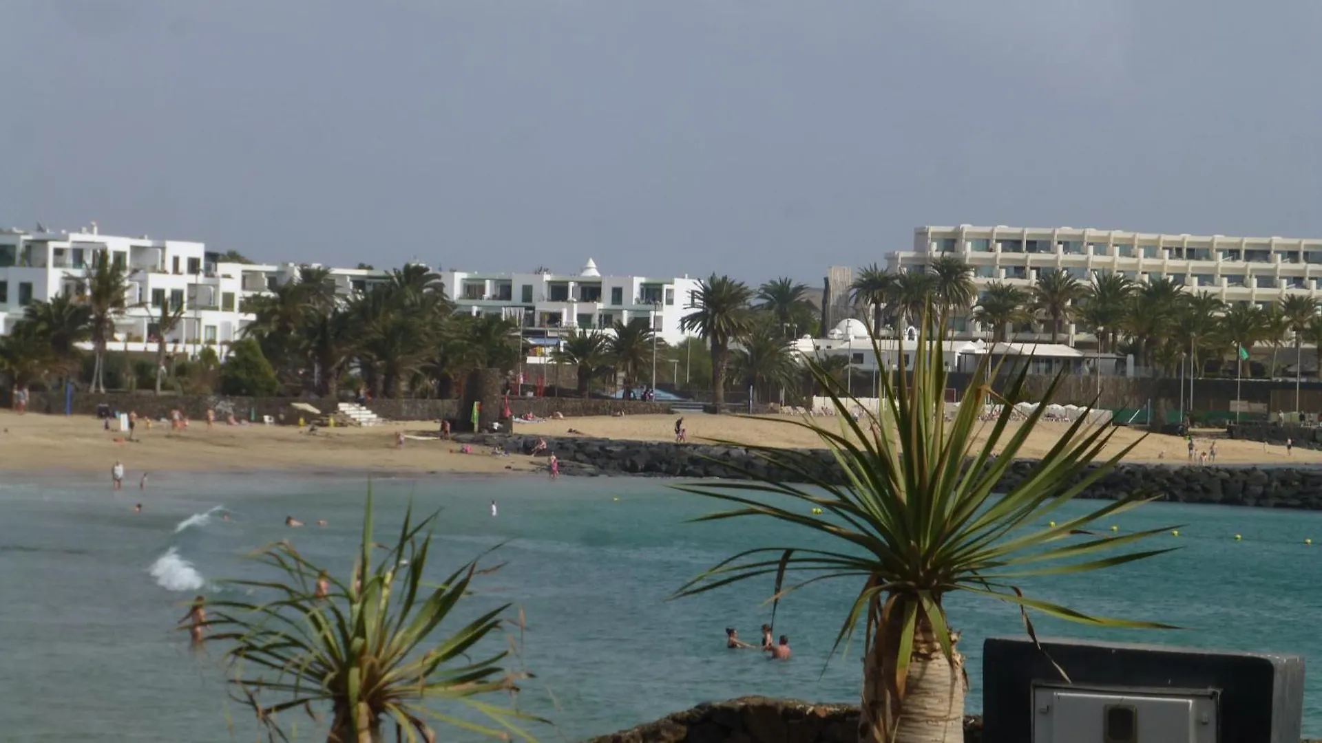 Lanzarote Beachfront Apartment On Las Cucharas Beach With A Sea View Costa Teguise 0*,